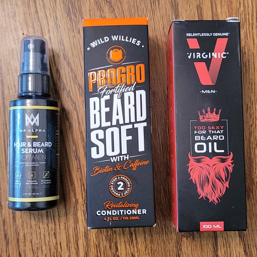 Beard grooming bundle